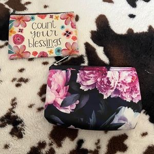 NWOT!! Lot Of 2 Cosmetic Bags